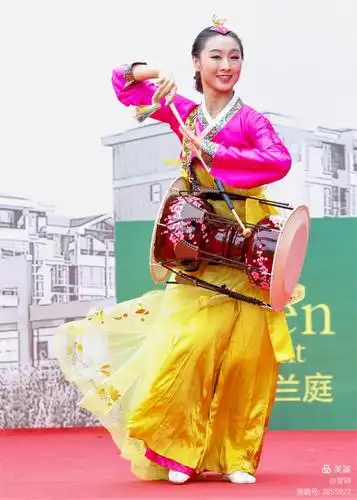 朝鲜族,长鼓舞!