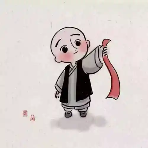 有故事的和尚头像_飞翔号