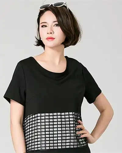 女胖子剪什么短发好看,短发图片,发型图片