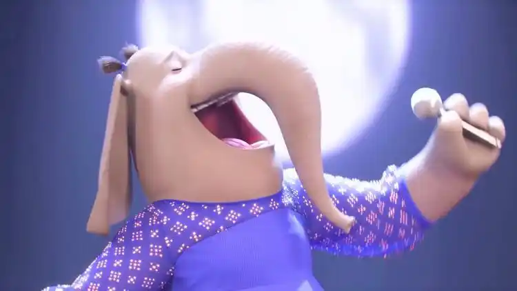 《欢乐好声音》:害羞胆怯的米娜终于勇敢的面对大家,唱出一首歌_网易