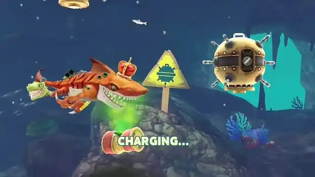 饥饿鲨世界原子鲨真的能吸食毒气回复血量吗