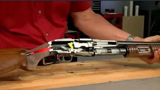 除了双管猎枪——包括平双和立双等设计,本质上都是单发装填枪械以外