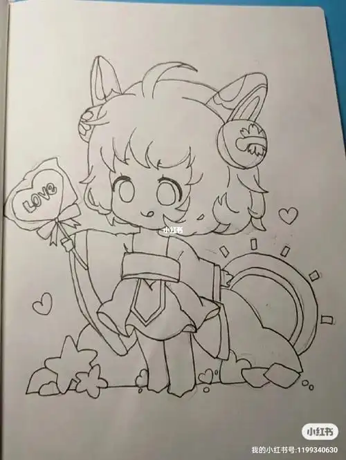 手绘  #蔡文姬  #绘画  #王者荣耀