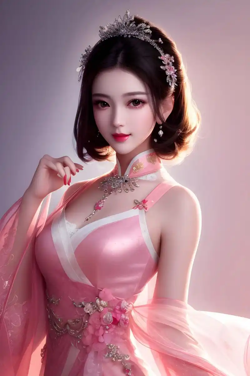 中国古风贵妃【aⅠ绘图】[嘻嘻]#美女# #四月创作打卡挑战赛# #原神