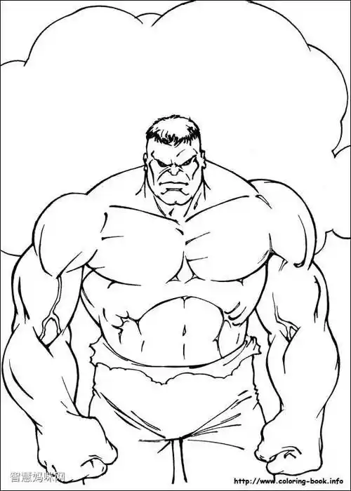 超级英雄绿巨人图片-2绿巨人图片超级英雄简笔画