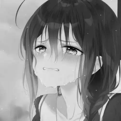 黑白头像伤感高冷图片