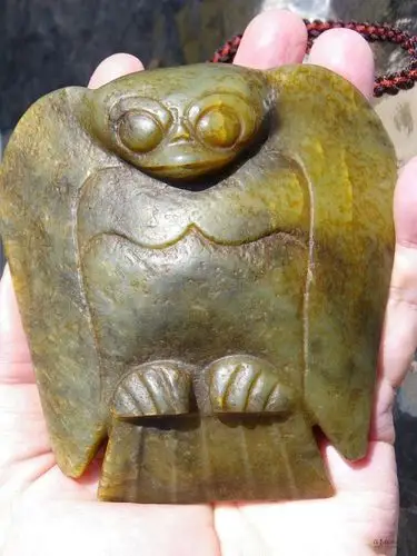 红山文化官网论坛 03 玉鹰.随评.