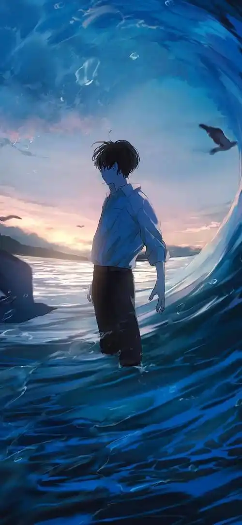 动漫壁纸很治愈的浪漫手机壁纸