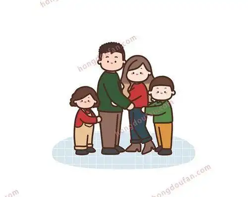 我的爸爸妈妈我的家简笔画大全