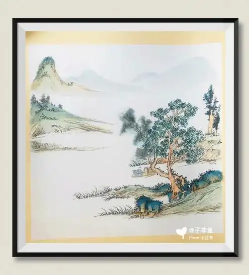 挑战100幅国画山水39含步骤简单易学