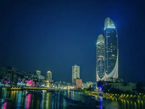 【华为p10por】厦门沙坡尾(双子塔) - 花粉随手拍夜景 花粉俱乐部