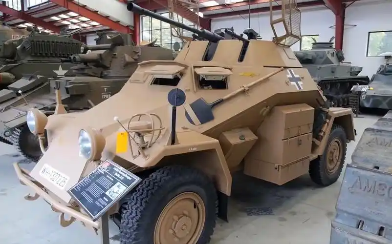 二战经典军事装备sdkfz222轮式装甲侦察车20144
