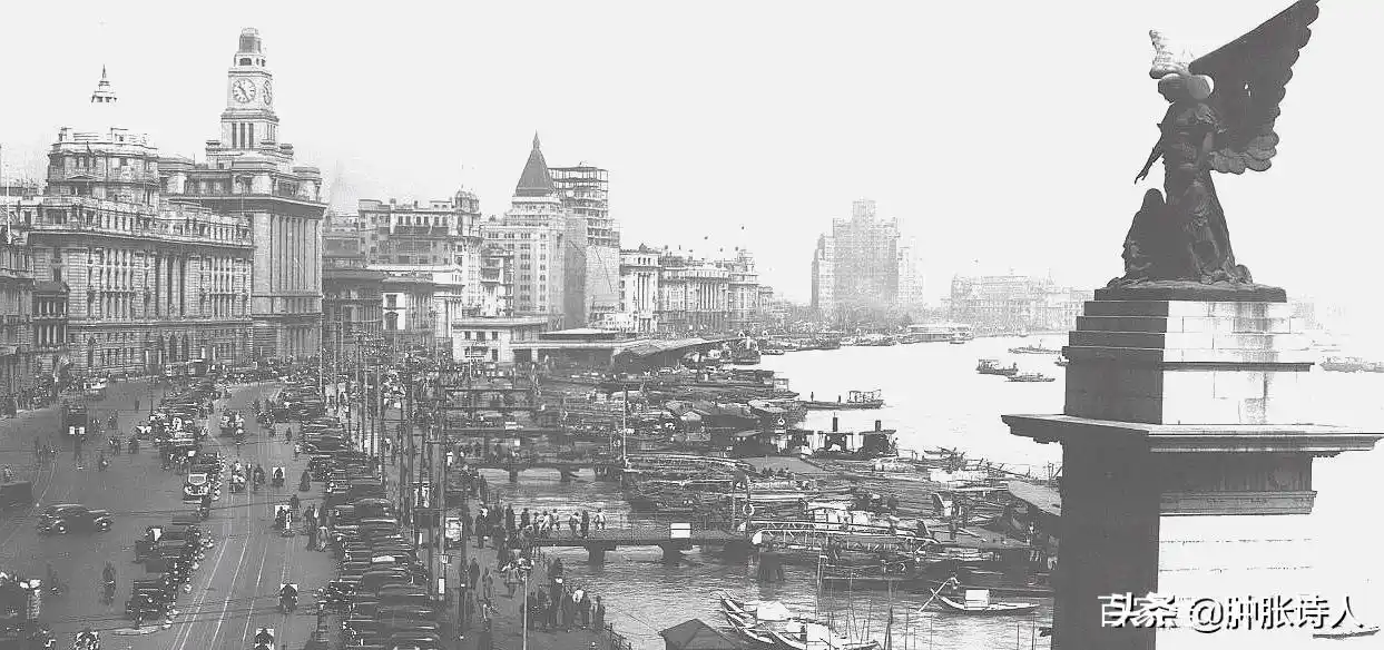 上海记忆(二)30~40年代上海滩老照片,荒诞且真实