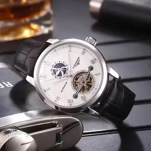 浪琴-longines 巅峰巨作 隆重登场 精品男士飞轮机械腕表 亚洲进口全