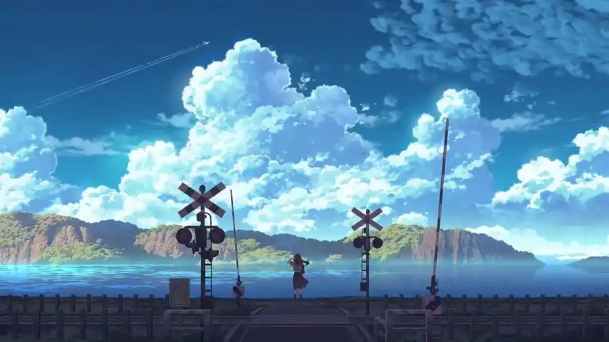 mac唯美动漫天空高清壁纸