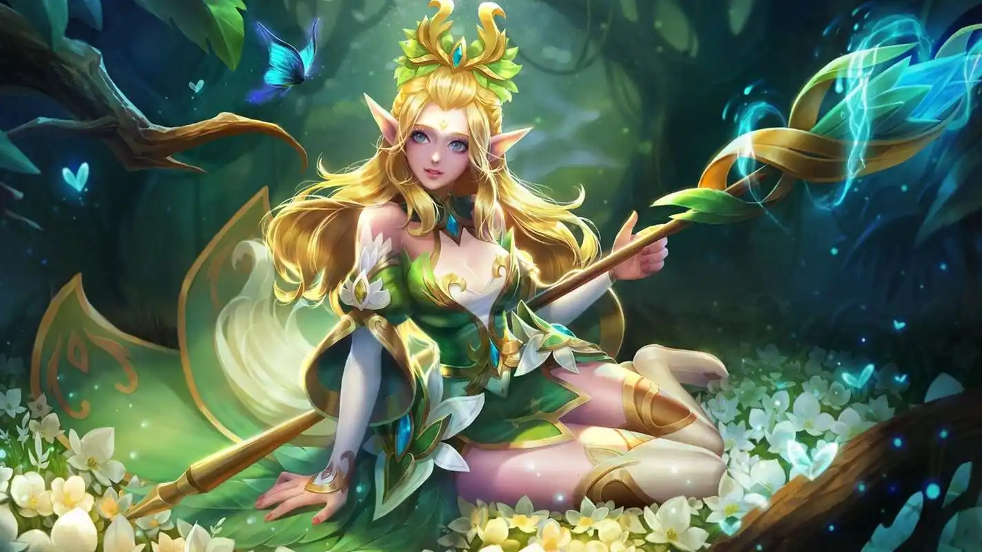 旧版王者荣耀英雄原画 壁纸 王昭君系列 今天有空找了找旧版的英雄