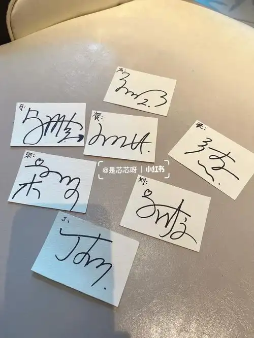 时代少年团的签名