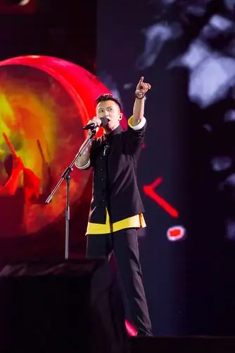 谢霆锋鸟巢唱响《黄种人》《中国好声音》决赛落幕