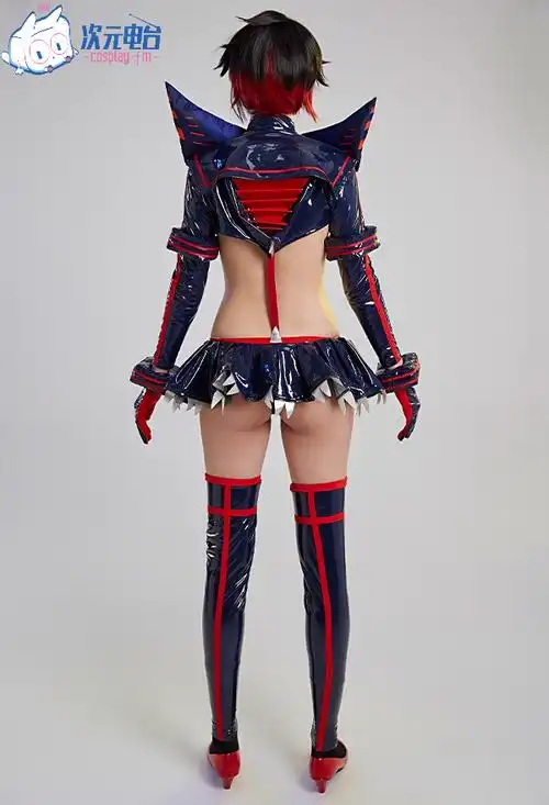 双斩/斩服少女cos 缠流子·ver 变身鲜血装全套cosplay女-mc母婴网