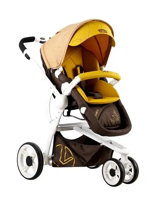 高景观避震婴儿车s301s黄色 - 聚美优品 - 【极速免税店 品牌防伪码】