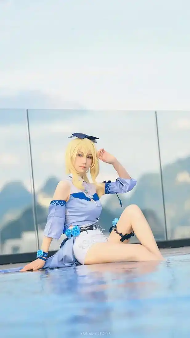 原神 #琴 #二次元 #cosplay #图文来 - 抖音