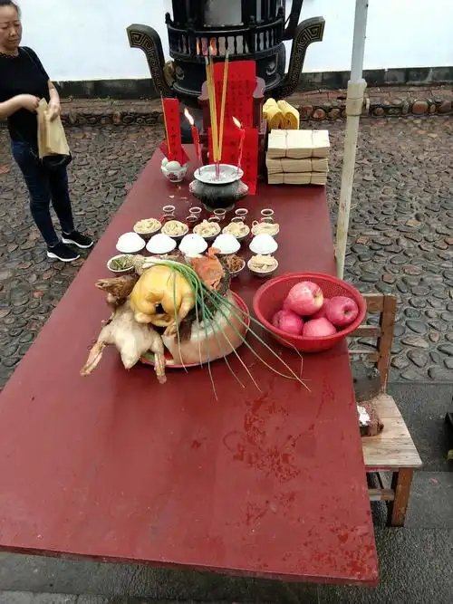 祭祀天地的供品.