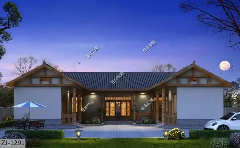 精选图库丨15套三合院户型合集带平面图