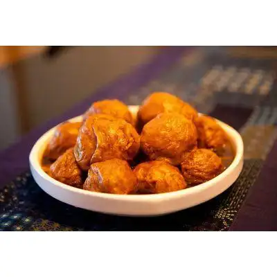 杭州豆腐皮豆制品面筋塞肉油面筋杭州特产8400g箱