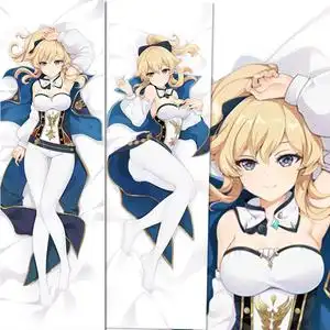 原神琴等身抱枕套二次元游戏蒲公英骑士团长宅男动漫靠枕宅男睡枕