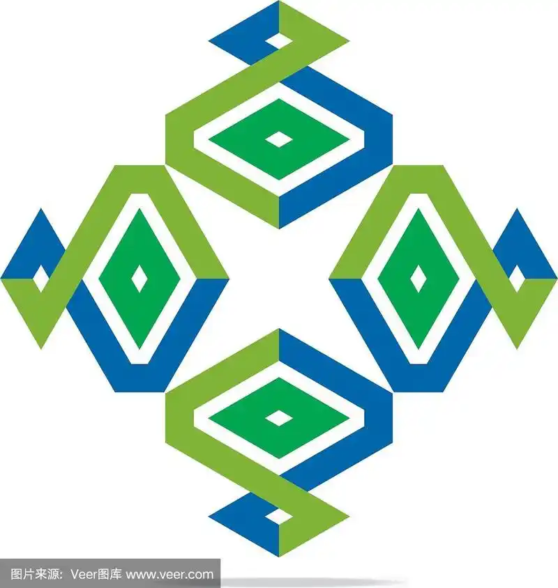 设计平行四边形飞镖符号图标