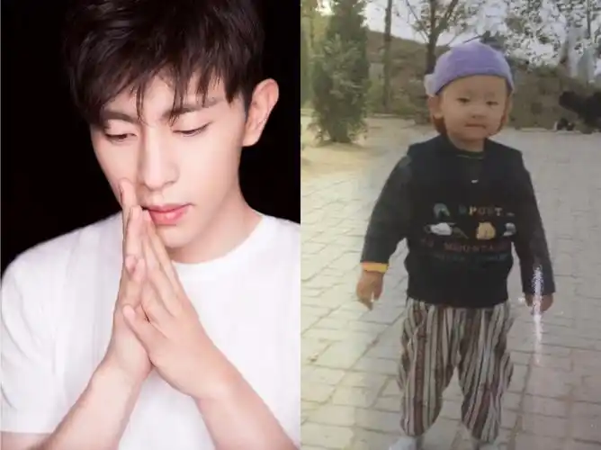 13,林更新这张小哪吒的照片让我笑了好一会儿,没想到林更新从小就这么