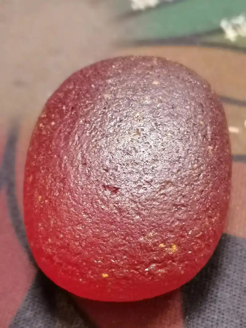 陨石 红宝石陨石#陨石爱好者 #收藏品  - 抖音