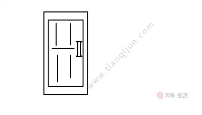 大门简笔画大门简笔画怎么画