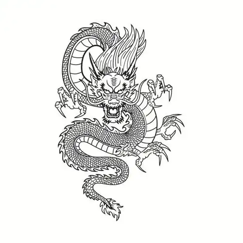 东南亚流行外贸畅销款中国龙个性化家居艺术装饰墙贴 一件起批