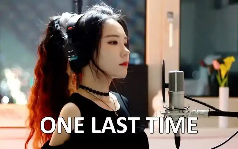 【油管转载jfla视频】-me singing - one last time by ariana grande