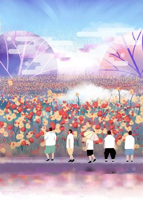 向往的生活插画合集一