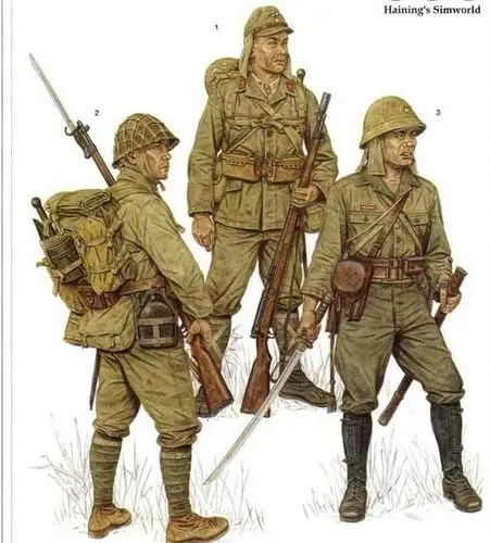 二战日军军服装备详解