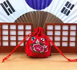 福寿袋子 香薰袋子 首饰袋子创意礼品礼物 韩国工艺品 旅游纪念品