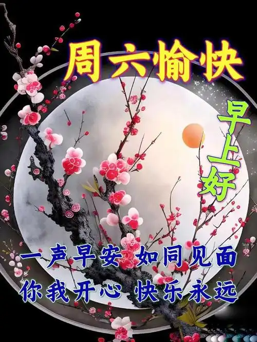 5月13日周六早上好温馨唯美祝福语图片