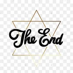 the end英文装饰字
