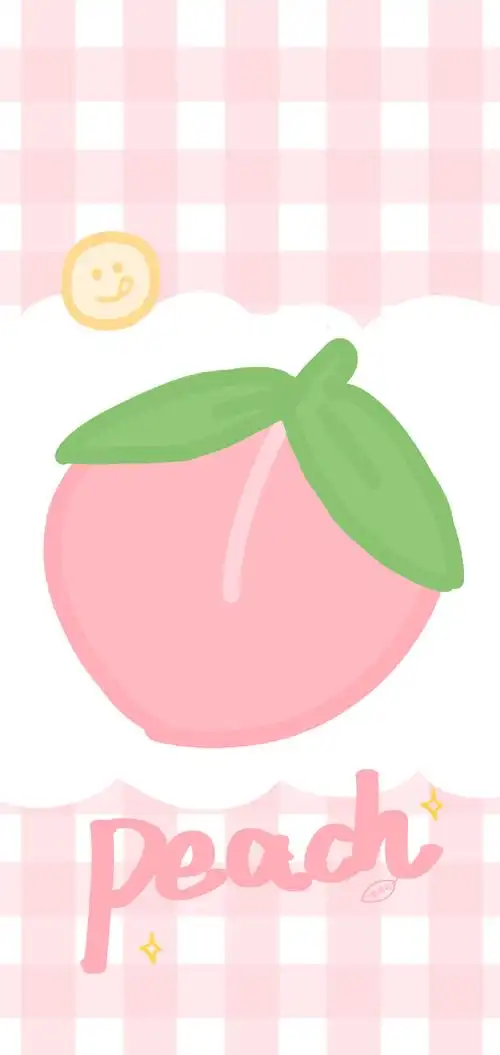 【水蜜桃高清壁纸合集】收集了几十张,我太爱桃子了!