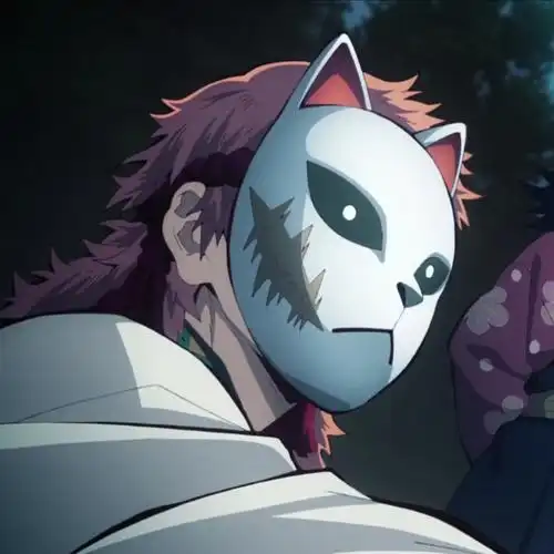 鬼灭之刃,锖兔,锖兔哥哥太好看了,呜呜自截头像