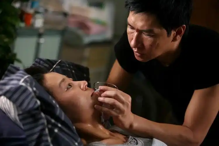 苗圃与张家辉合作的电影《证人》