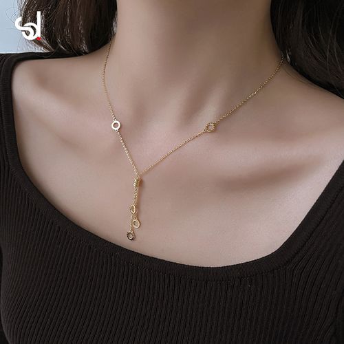 时尚毛衣链2021年新款搭配衣服项链秋冬小众饰品潮百搭个性长款