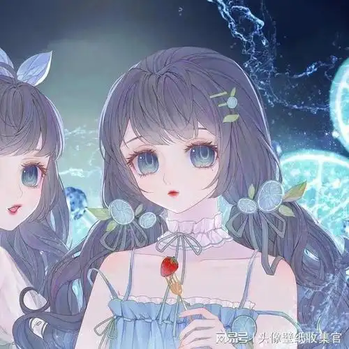 动漫女头今日份精选闺蜜头像