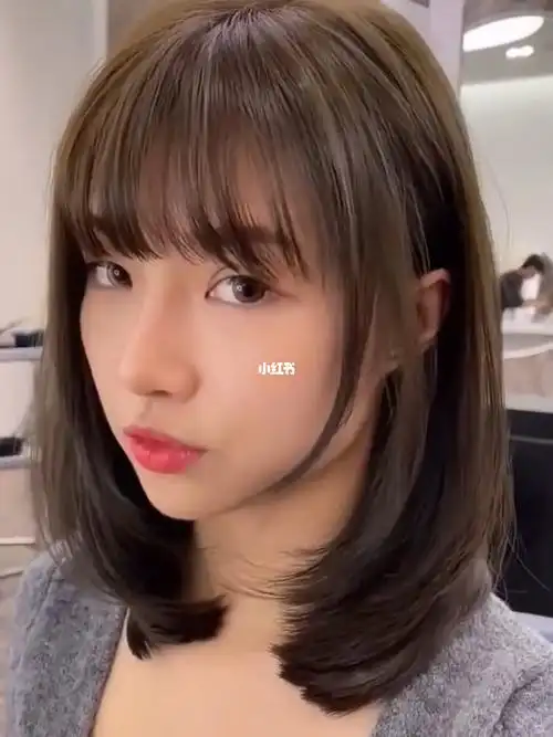 适合圆脸的锁骨发_发型_脸型_锁骨发_圆脸_瘦脸_3am hair salon(世纪