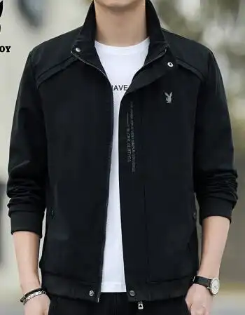 外套加绒冬季2021新款百搭帅气保暖工装休闲上衣青年时尚立领男装联名