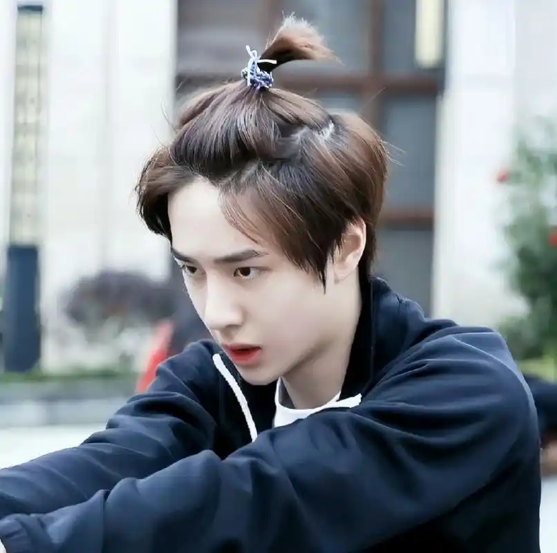 白白嫩嫩的王一博,苹果头好可爱啊