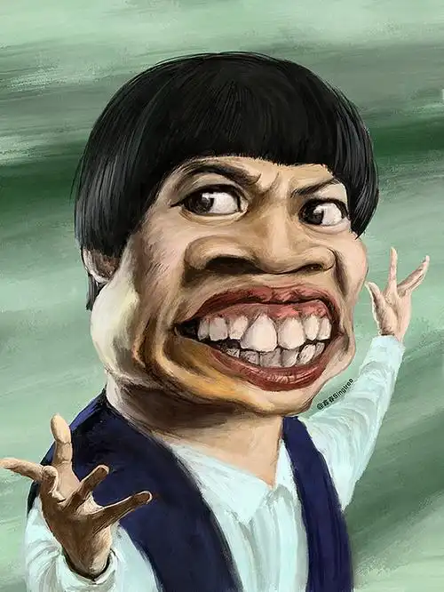 时代人物漫像|之周星驰的无厘头时代|动漫|单幅漫画|singtreelee