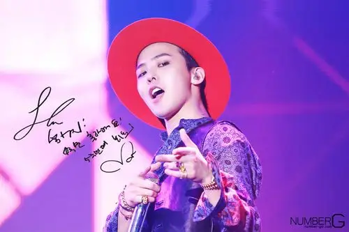 权志龙 键盘壁纸